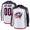 Columbus Blue Jackets Fanatics Premium Custom 2024-25 Auswärts Weiss Trikot - Herren